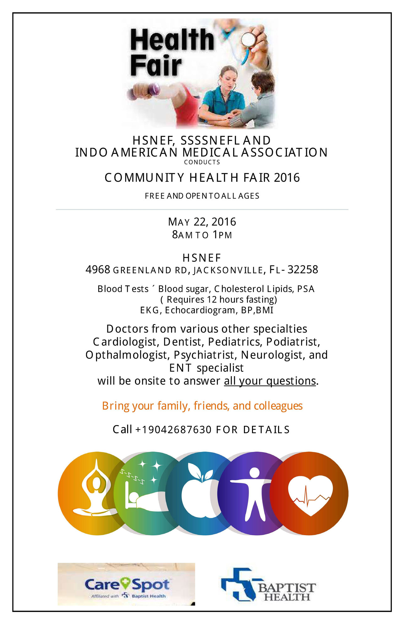 Health Fair 2016 Event Details