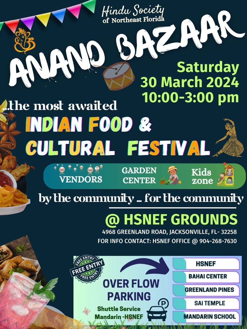 Anand Bazaar the ultimate Food and Cultural Festival on March 30th 2024